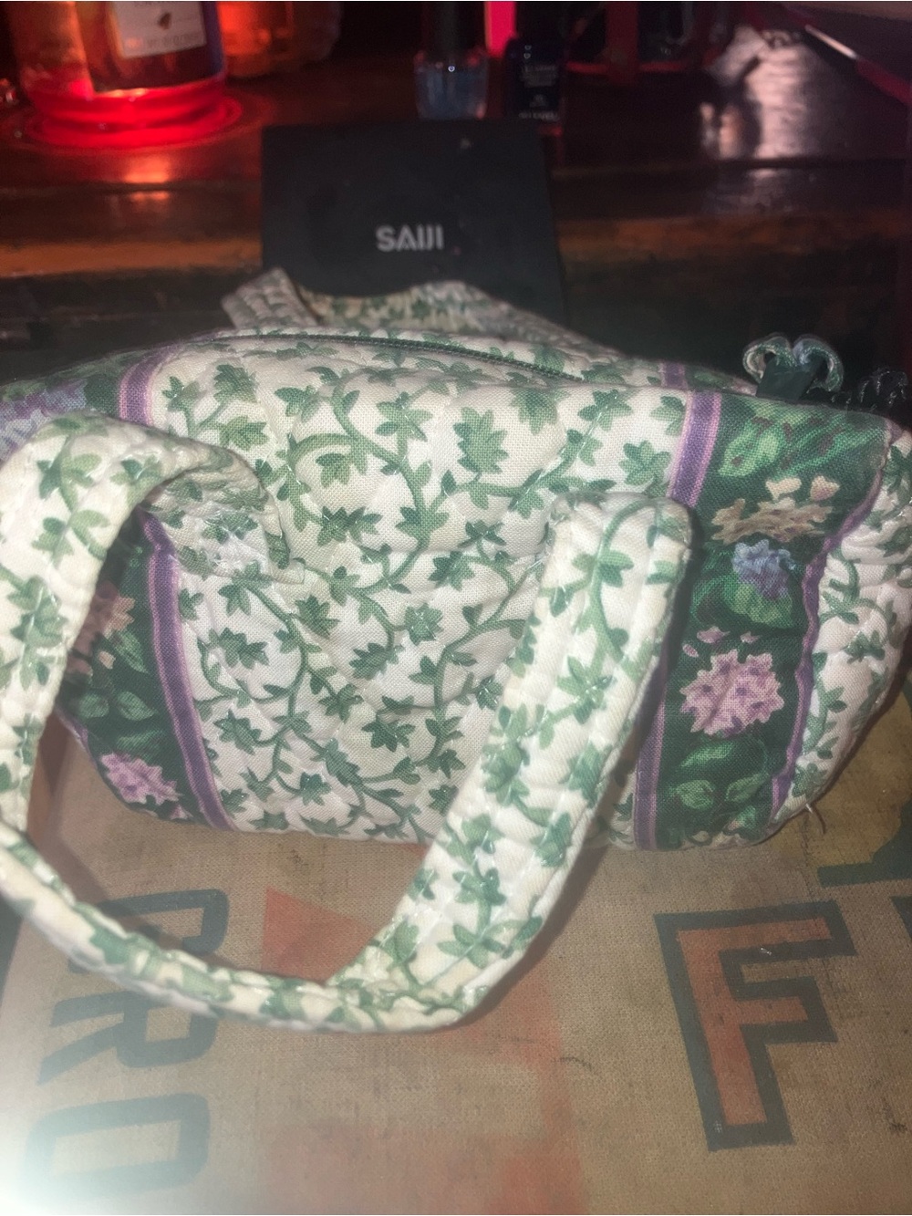 Vera Bradley petite paddy in color lilac time.  Color, pattern, and style RARE